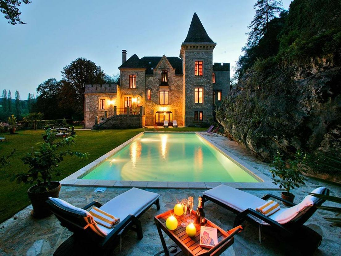 Villa Manoir De La Malartrie Vézac Esterno foto